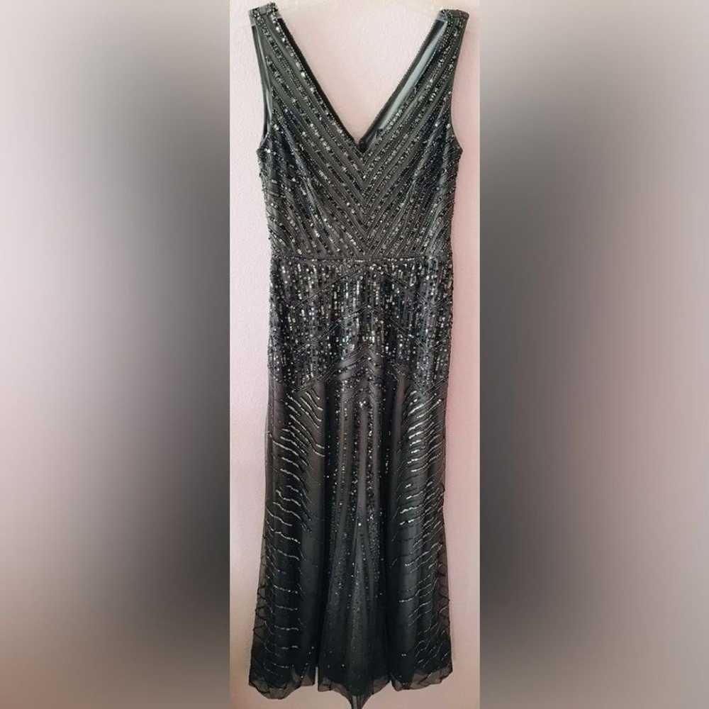 Adrianna Papell Sequined gown size 2 - image 2