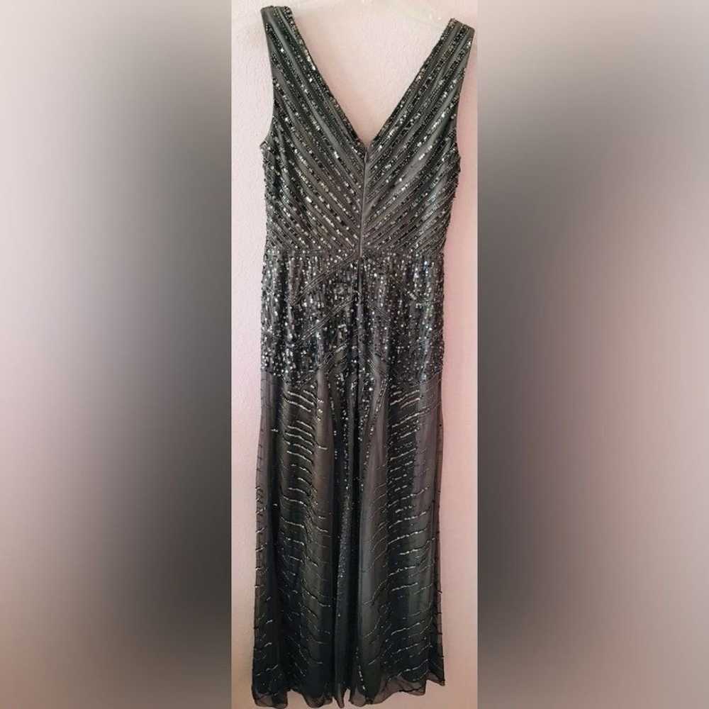 Adrianna Papell Sequined gown size 2 - image 7