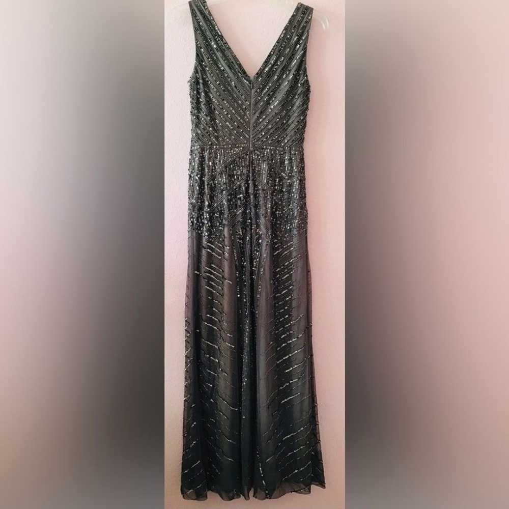 Adrianna Papell Sequined gown size 2 - image 8