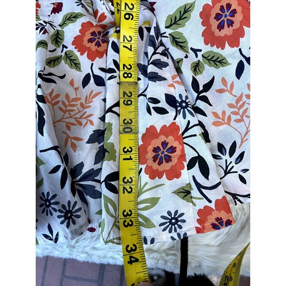 Velvet Keelin Floral Belted Mini Dress Size XS 10… - image 8