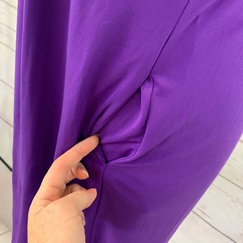 Calvin Klein purple pleated pockets - image 5