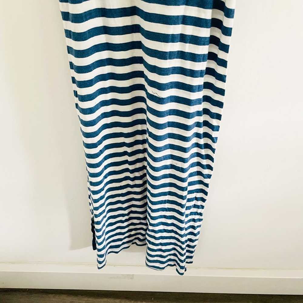 Current/Elliott Blue Stripe Maxi Dress 0/XS - image 3