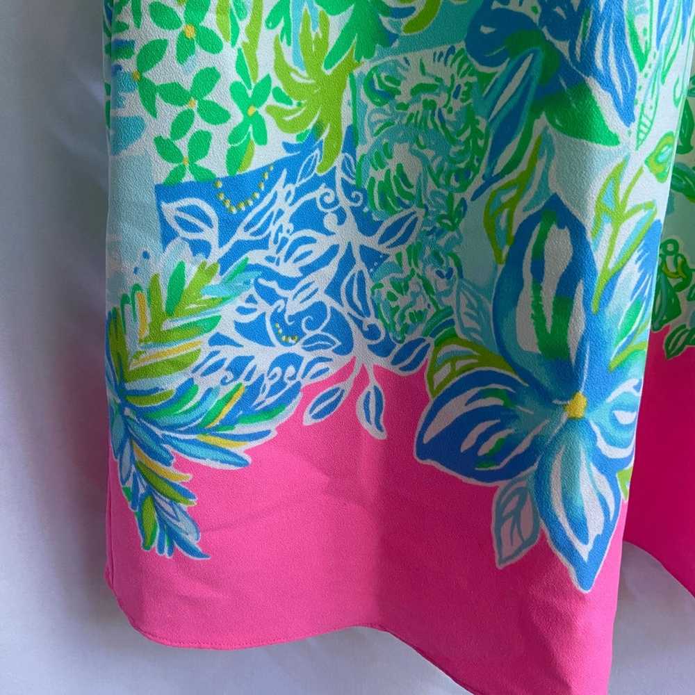Lilly Pulitzer JACKIE SHIFT DRESS Whisper Blue Be… - image 8