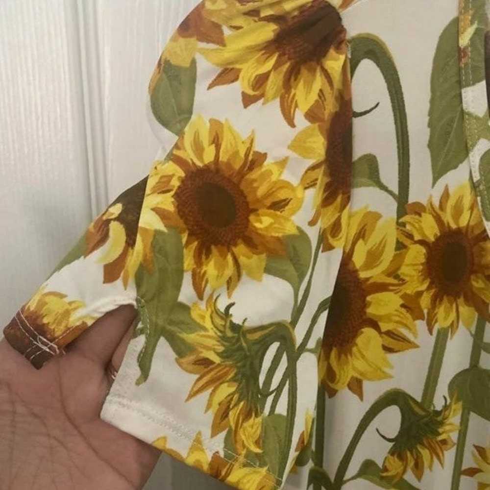 Lularoe Riley Sunflowers X Small New - image 5