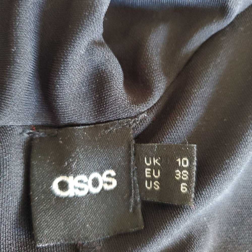 Asos black dress size 2 to 4 - image 11