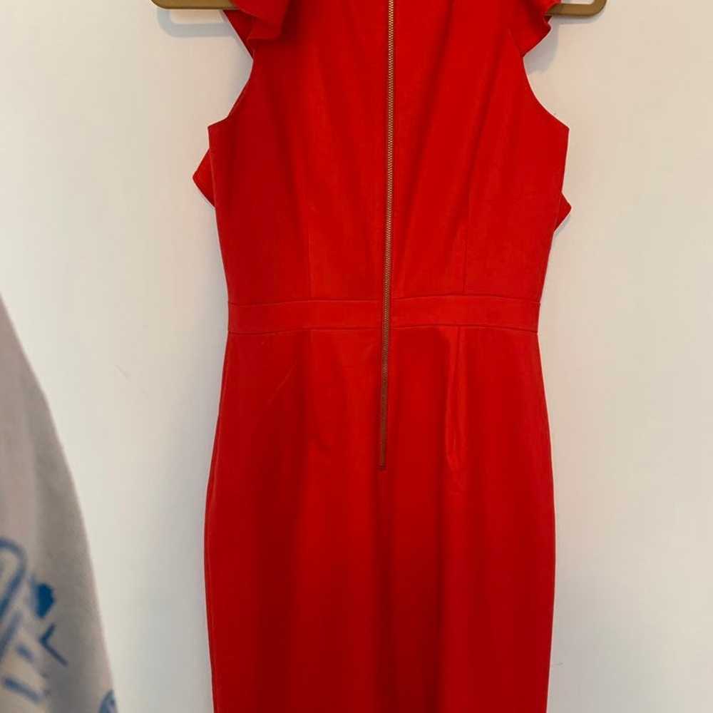J. Crew Red Dress - image 4