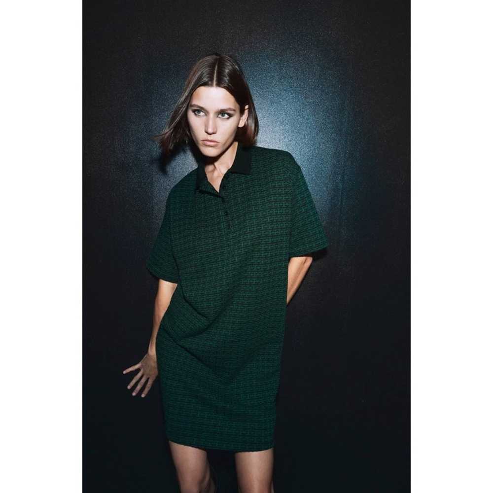 Zara Jacquard Shirt Dress - image 1