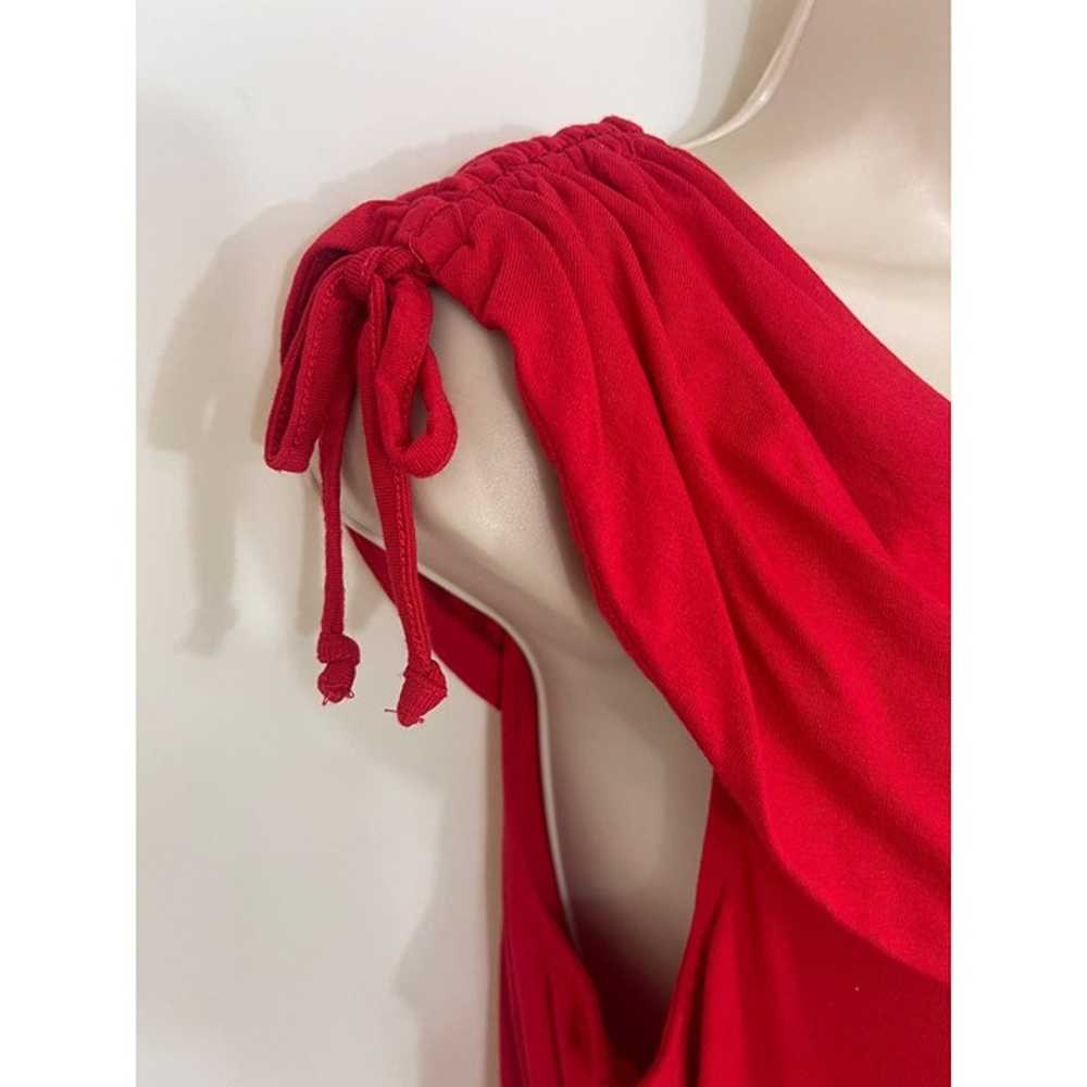 Size Medium DAVID MEISTER RED DRESS W/POCKETS Sum… - image 3