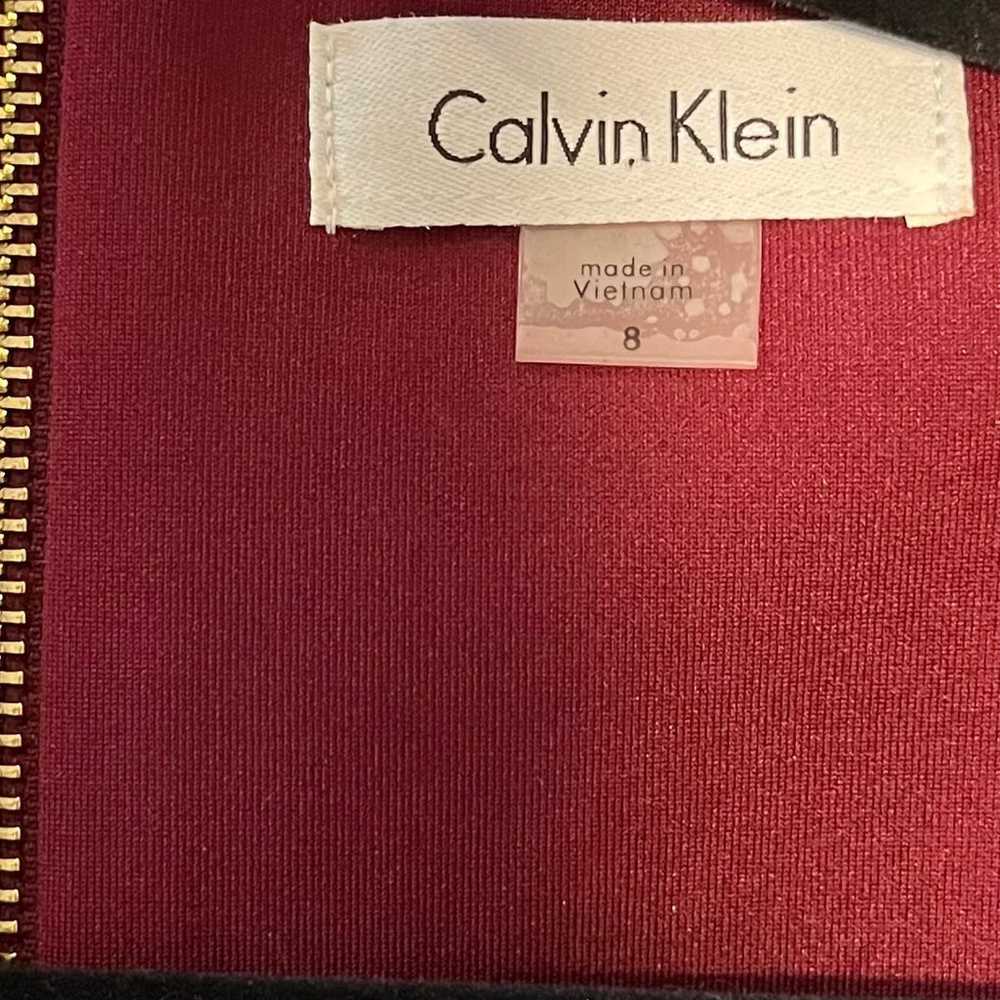 Calvin Klein Women’s Beautiful Stretch Burgundy R… - image 5