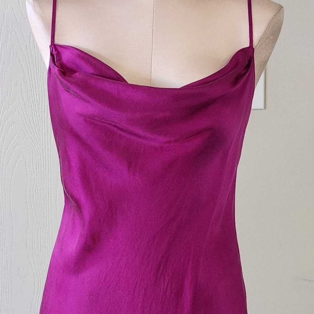Vintage Y2K Victoria's Secret Silk Slip Dress - image 3
