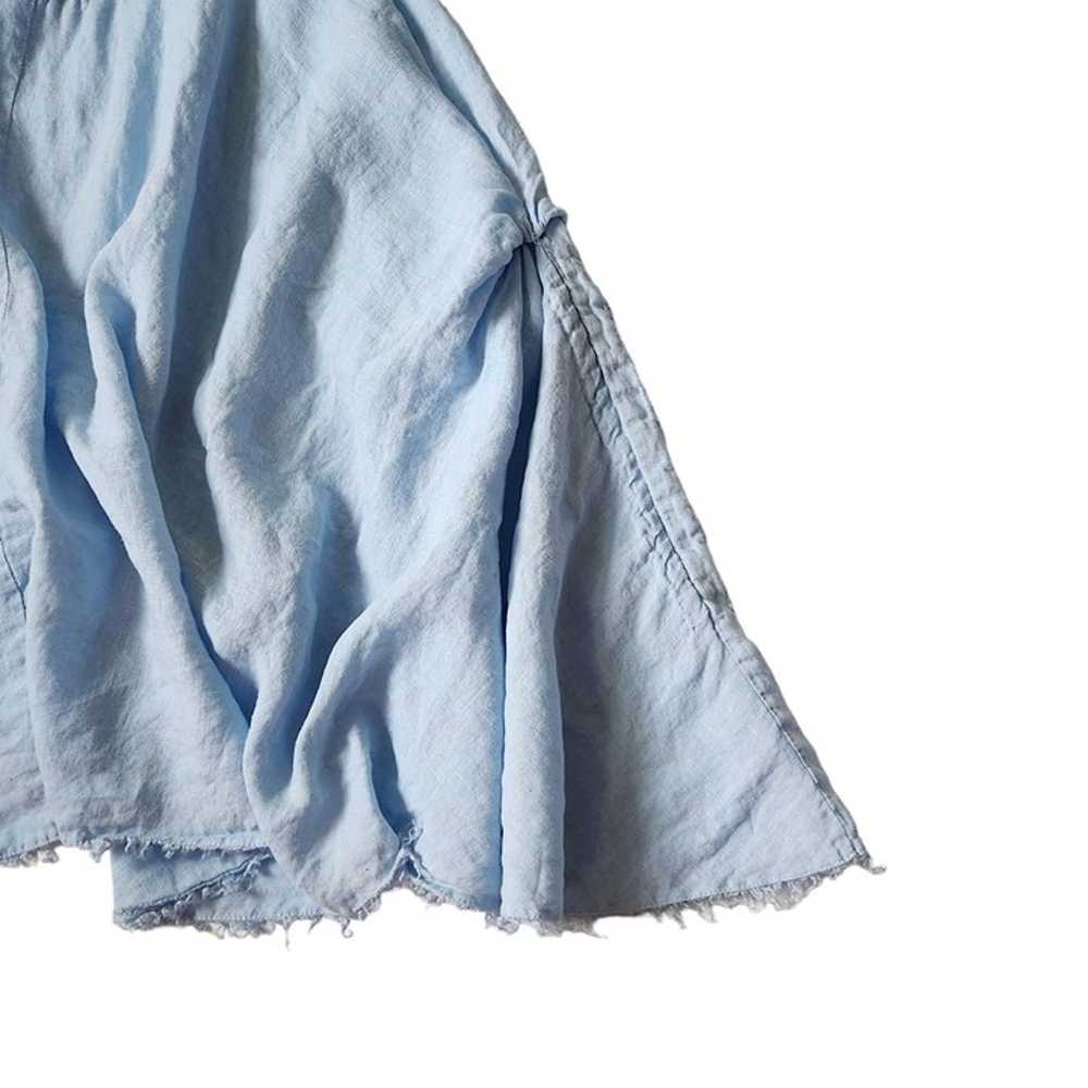 Inizio Italian Linen Midi Dress Magic Pockets Hi … - image 3