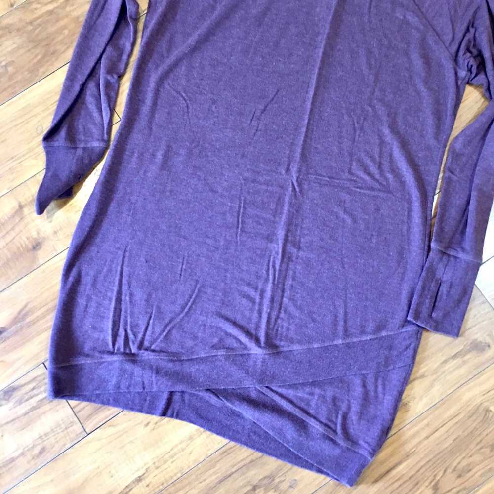 Athlete athleisure plum purple lounge dress large… - image 3