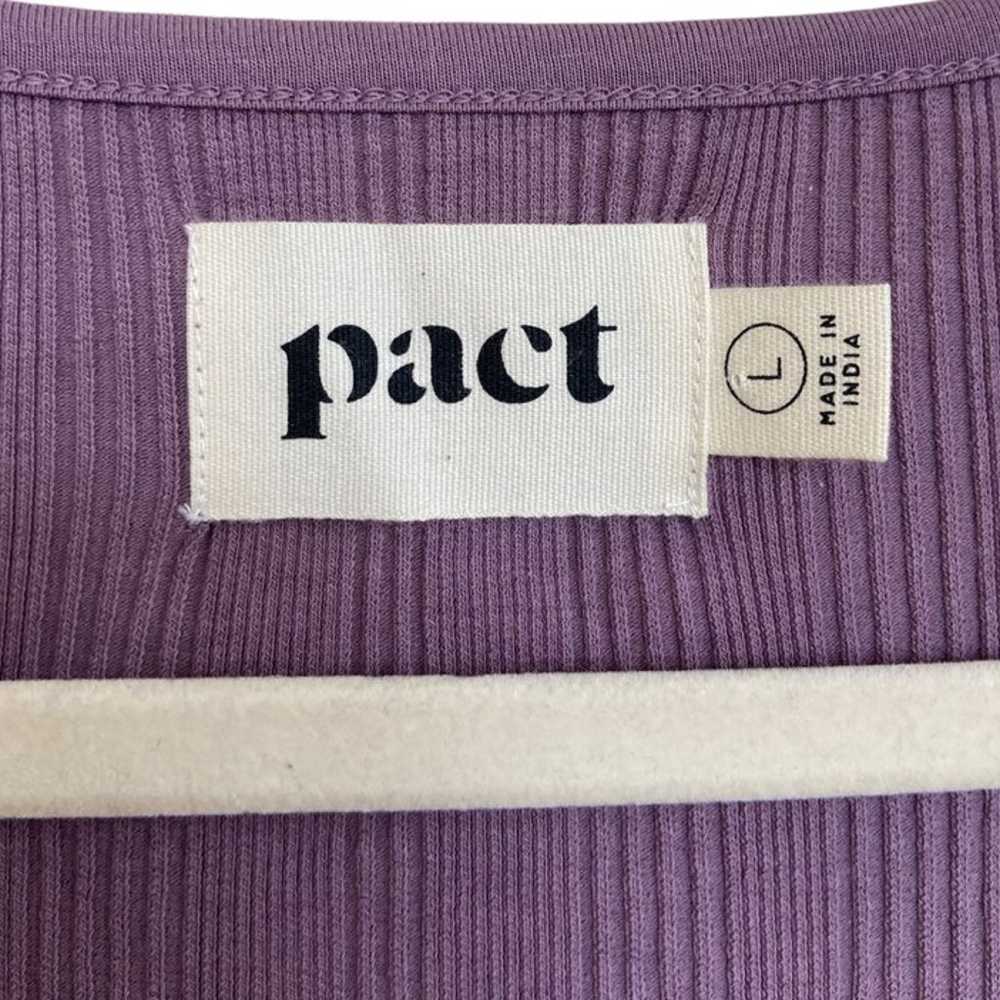 Pact Rib-Fit Henley Dress - image 11