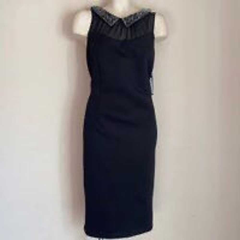 SLNY black embellished dress size 12 NWT - image 1