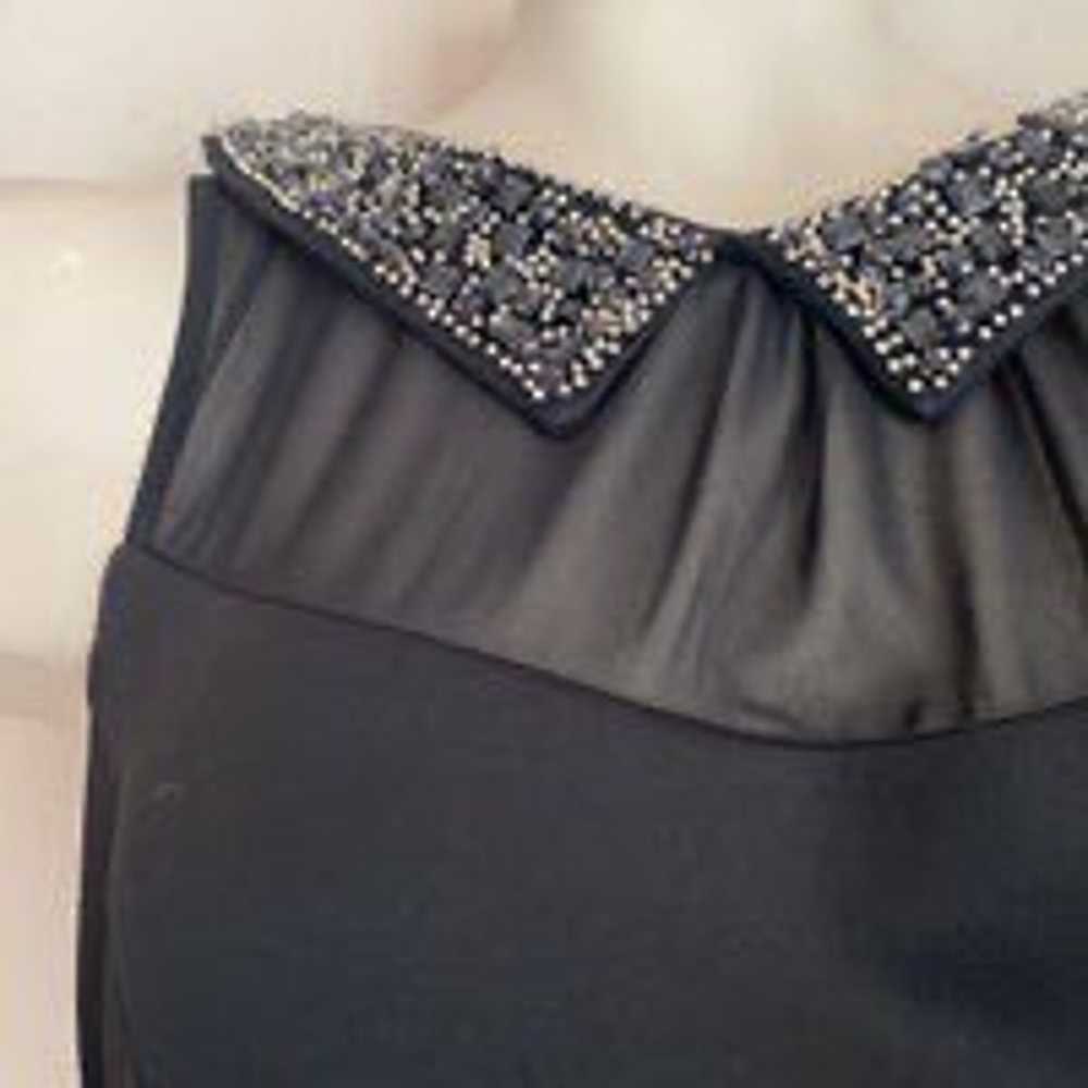 SLNY black embellished dress size 12 NWT - image 2