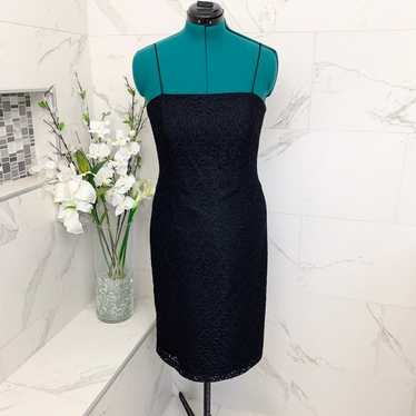 JS Collection Dress Lace Spaghetti Straps Black 12