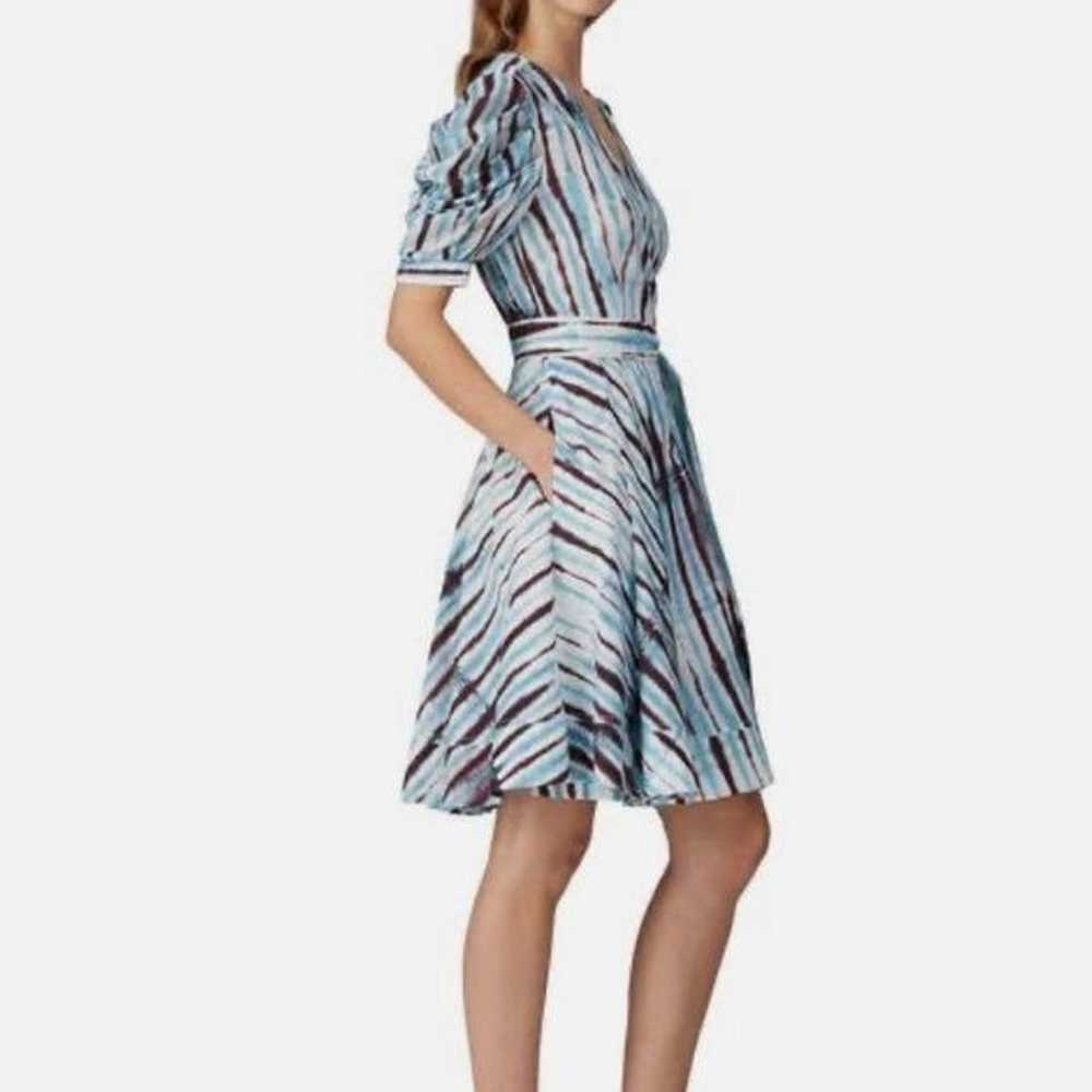 RTR Diane von Furstenberg Printed Indra Dress Sz … - image 3