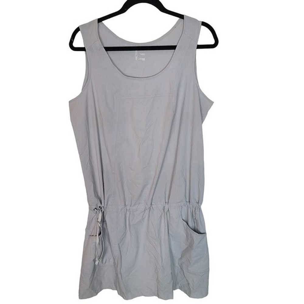 Arc'teryx Womens L Gray Sleeveless Dropped Waistl… - image 1