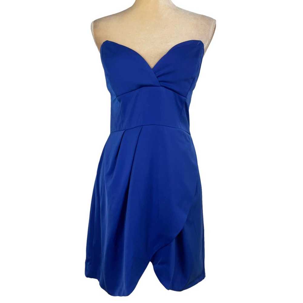 NBD Revolve Sofia Strapless Mini Dress in Cobalt … - image 5