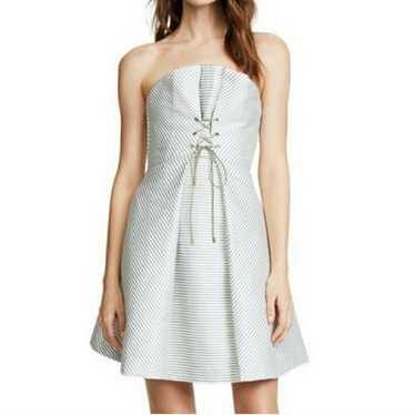 Keepsake the Label Illusion Dress Grey/Ivory size… - image 1