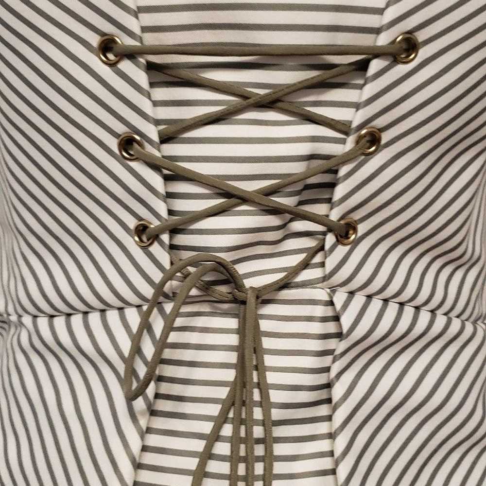 Keepsake the Label Illusion Dress Grey/Ivory size… - image 6