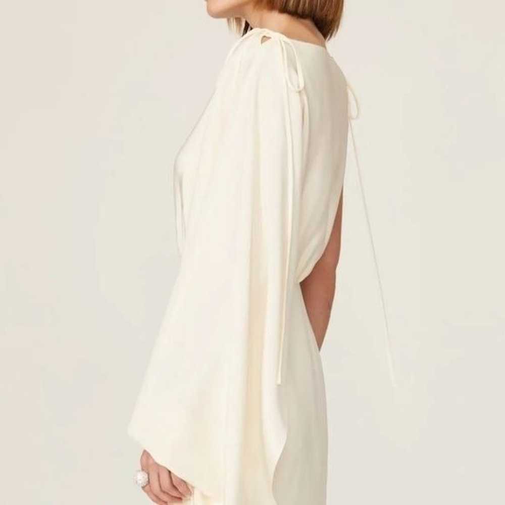 Womens Alexis Wesley One-Shoulder Silk Mini Dress… - image 10