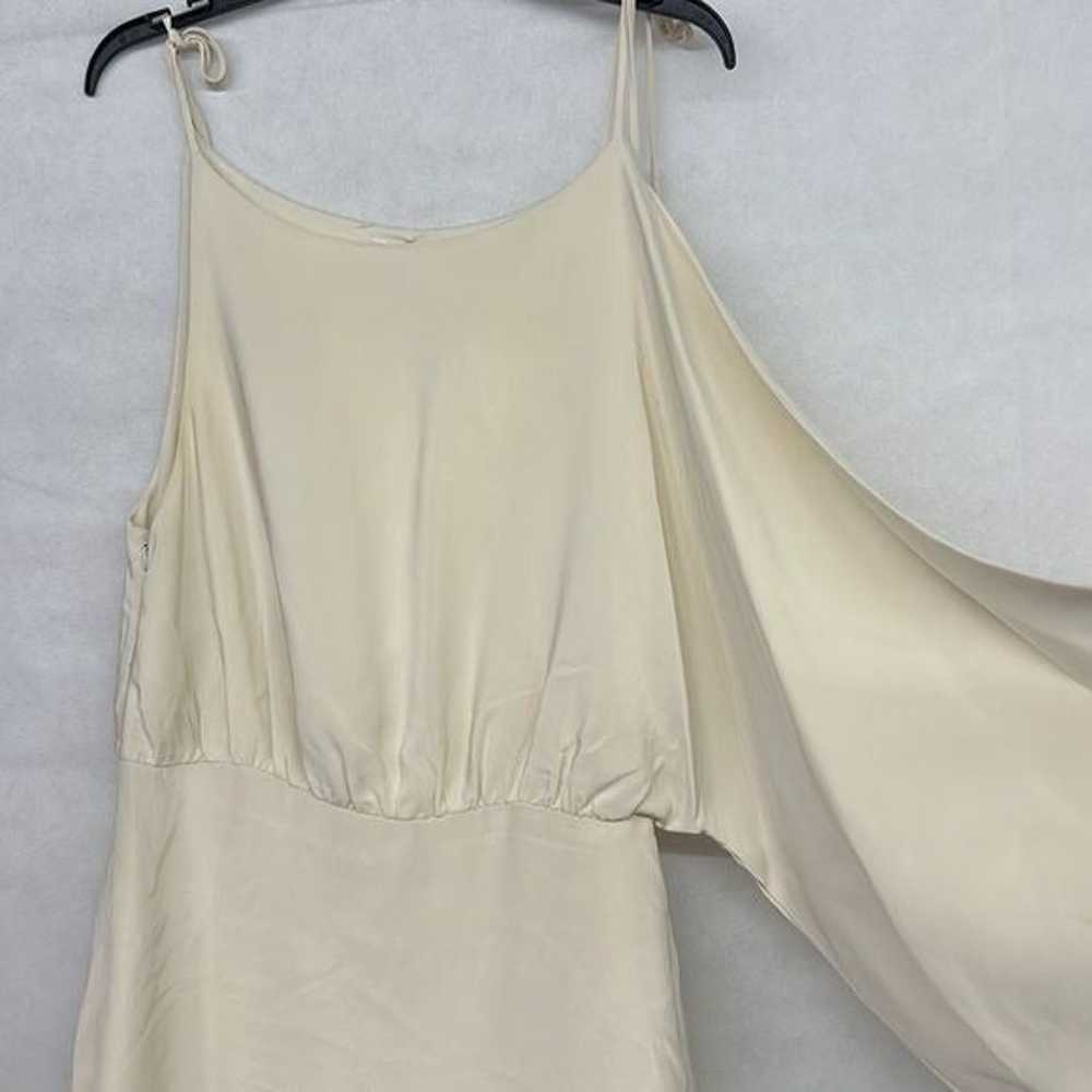 Womens Alexis Wesley One-Shoulder Silk Mini Dress… - image 7