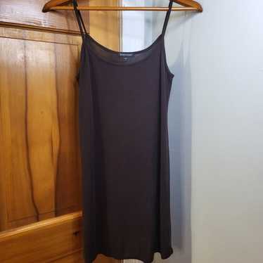 Eileen fisher sandwashed hot sale tencel slip dress