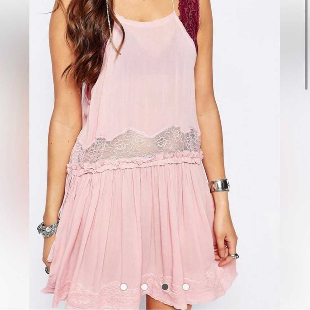 Free People Tea for Two Slip Dress - image 3