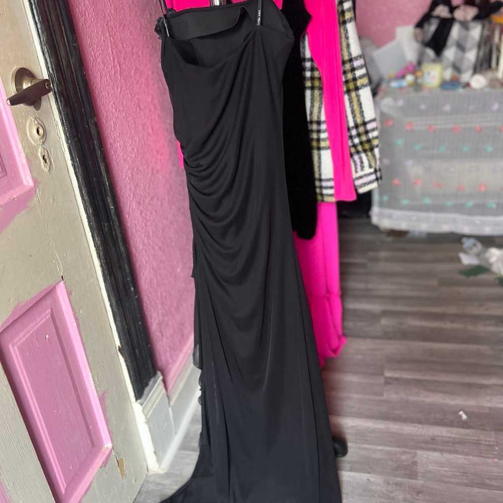 black prom dress - image 4