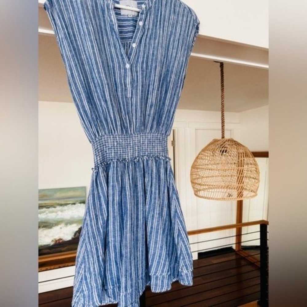 Rails Angelina Cascade Stripe Smocked Mini Dress … - image 7