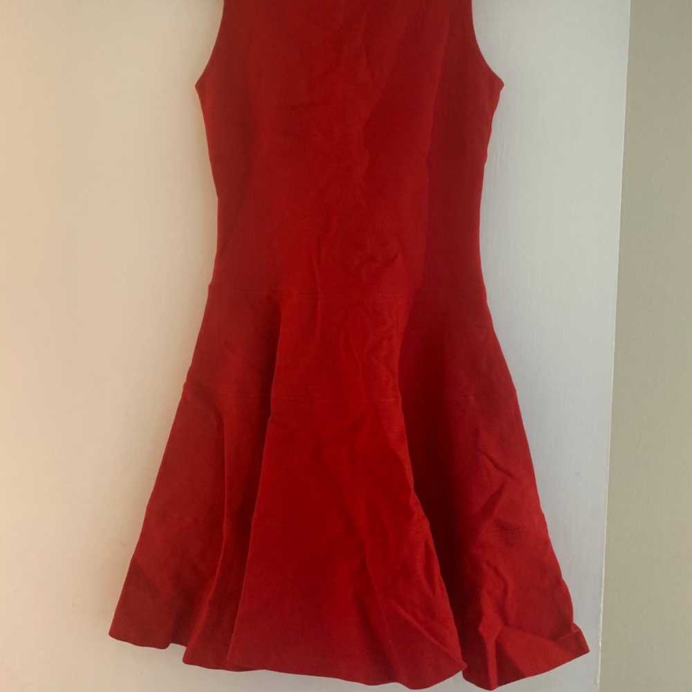 Joseph Fit and Flare Red Dress - image 2