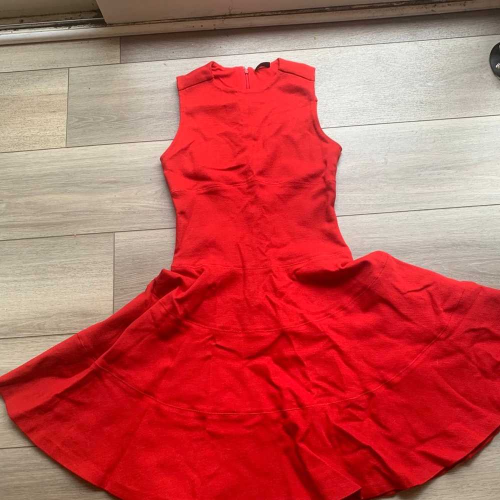 Joseph Fit and Flare Red Dress - image 3