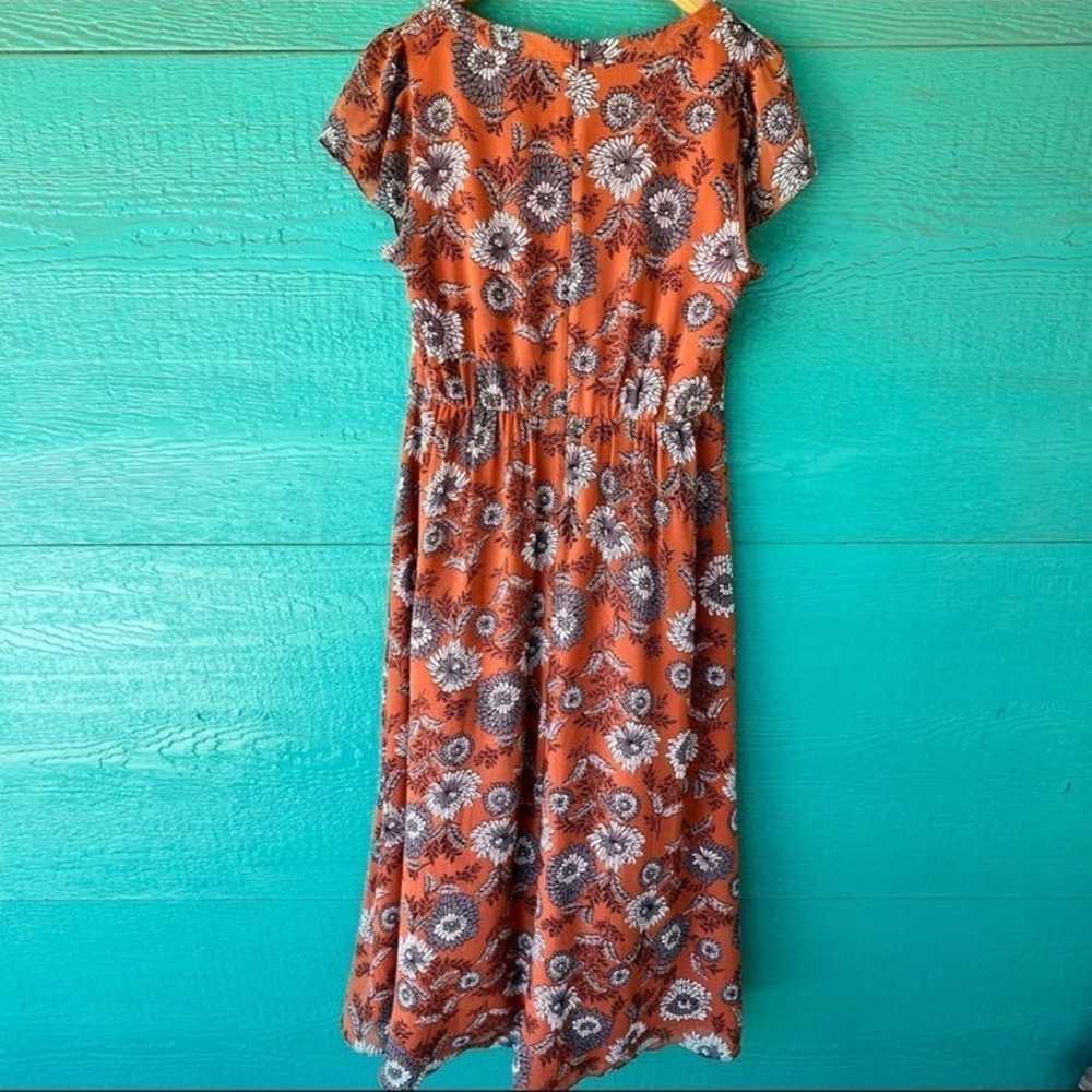 Madewell maxi dress rust orange color 4 - image 7