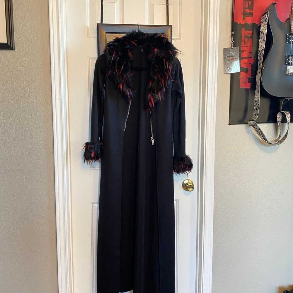 Widow twisted thrill duster maxi cardigan jacket - image 3