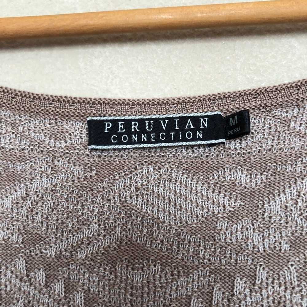 Peruvian Connection Pima cotton short sleeve shea… - image 3