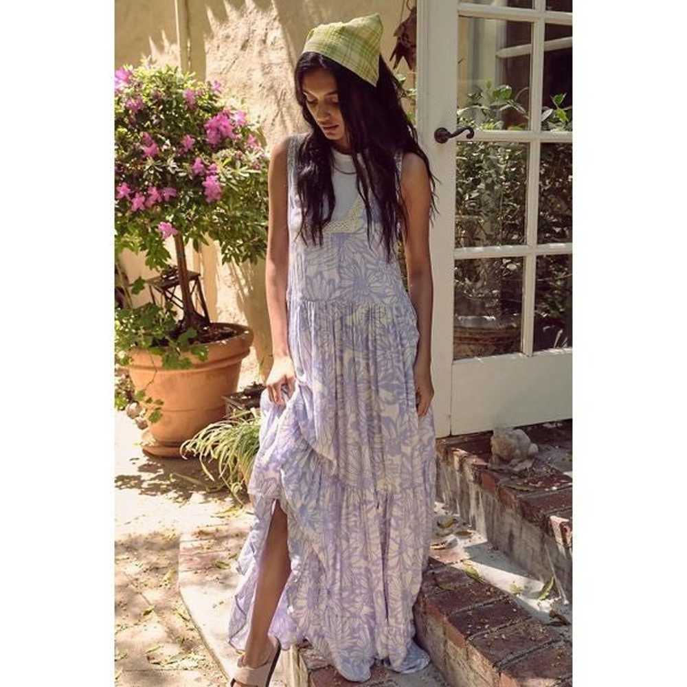 Free People Tiers For You Maxi Slip Size M - image 1