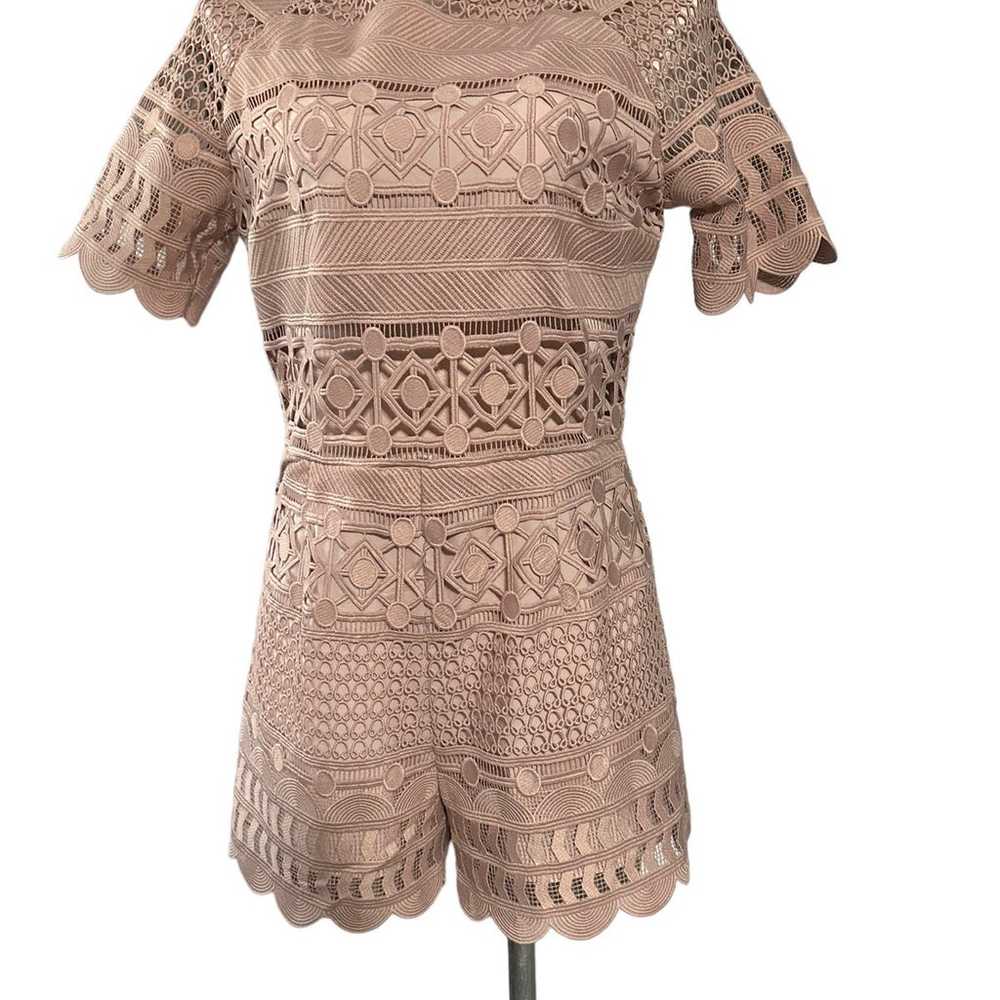 Saylor Shannon romper in blush. Size Medium. Abso… - image 3