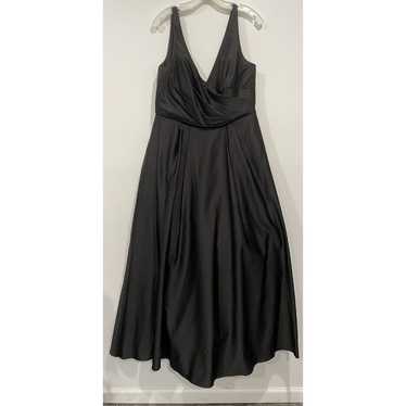 Davids Bridal Womens Dress 14 black fit flare bri… - image 1