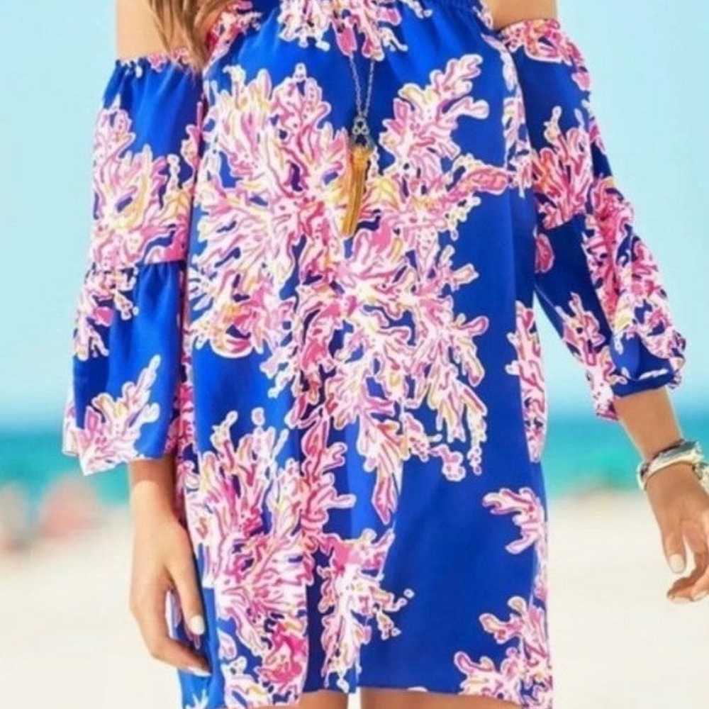 Lilly Pulitzer silk lantana dress - image 1