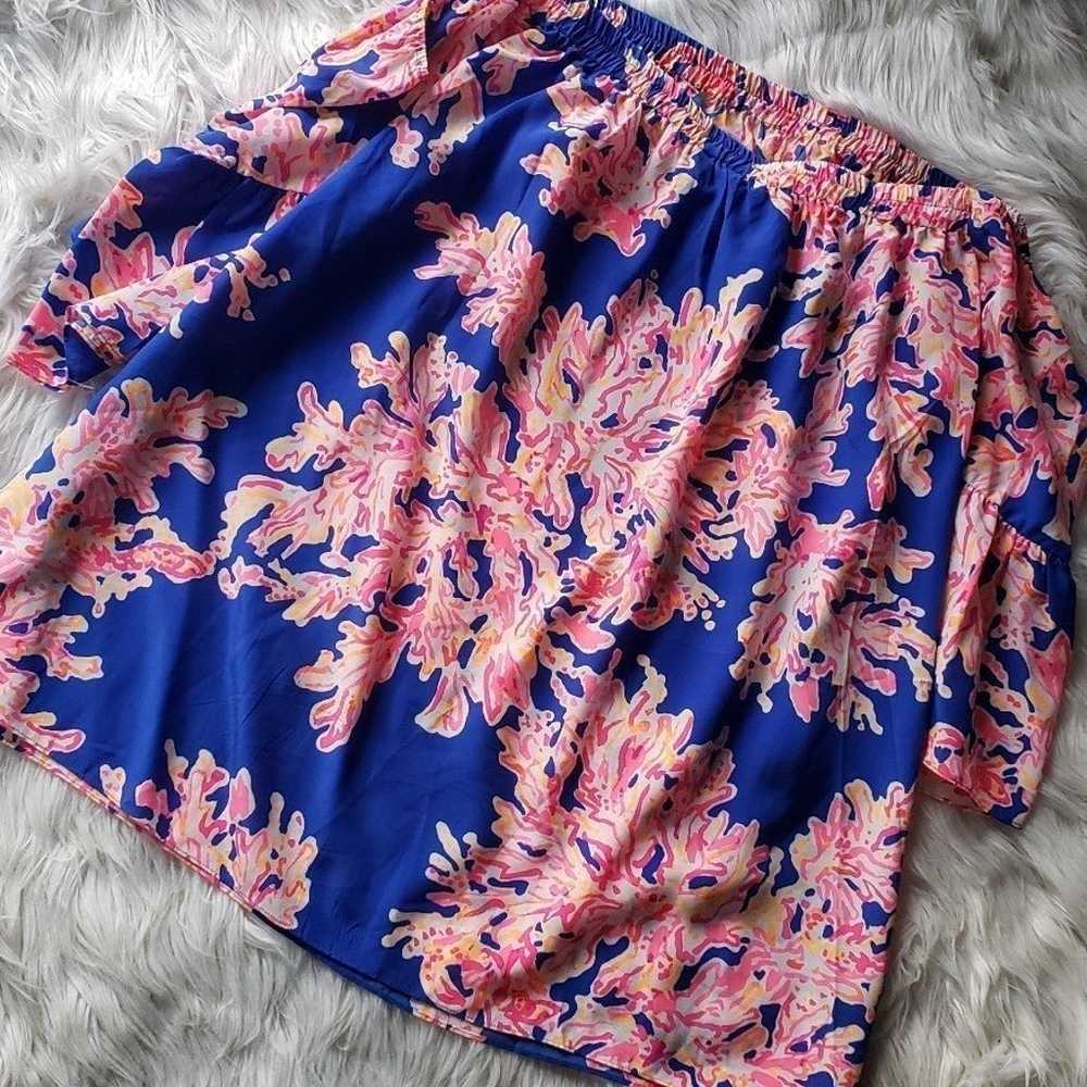 Lilly Pulitzer silk lantana dress - image 3