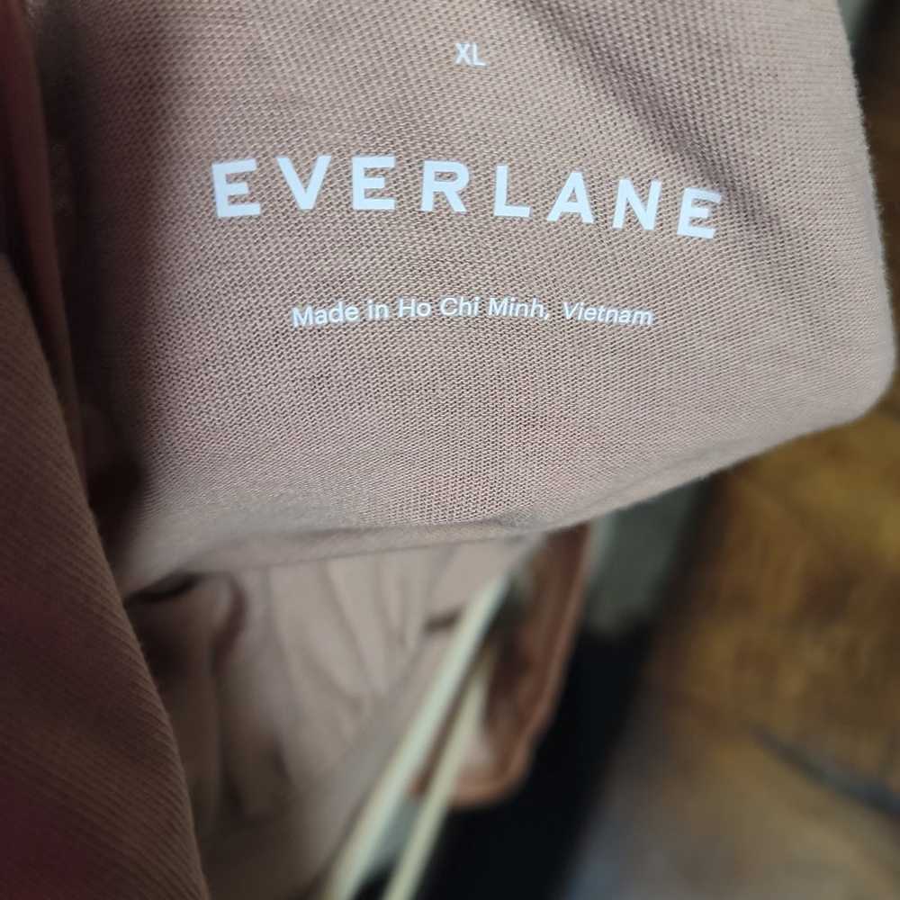 EVERLANE Maxi Dress Sleeveless 100% cotton stretc… - image 3