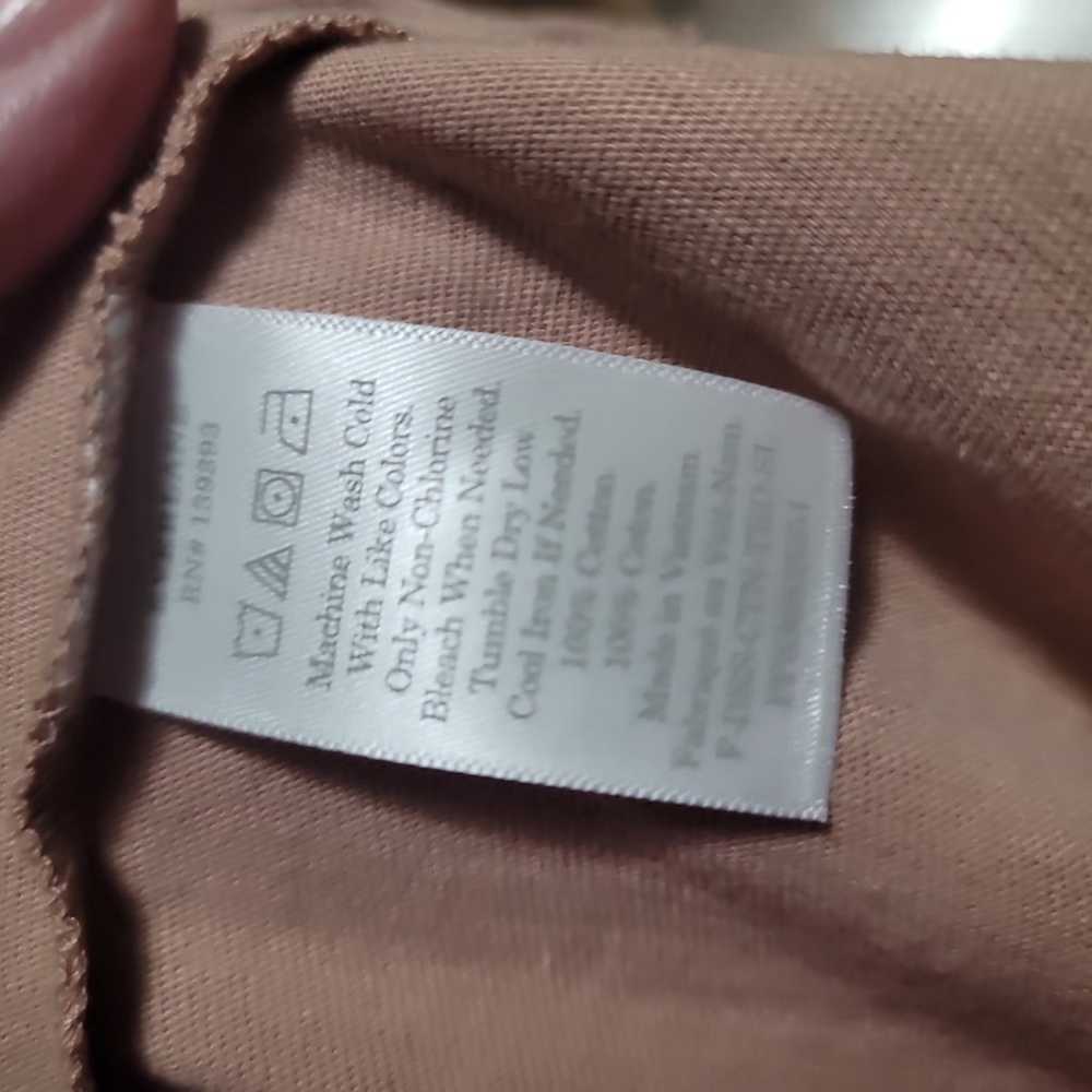 EVERLANE Maxi Dress Sleeveless 100% cotton stretc… - image 4