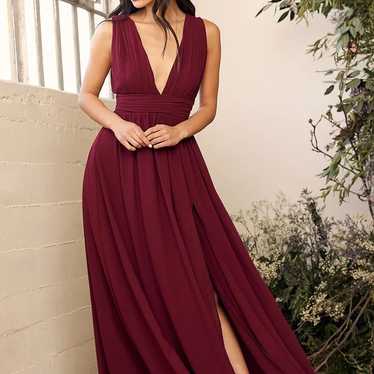 Heavenly hues magenta maxi dress best sale