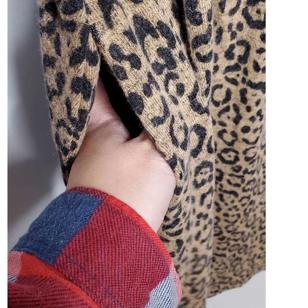 Lane Bryant Super Soft & Cozy Brown Animal Print … - image 8