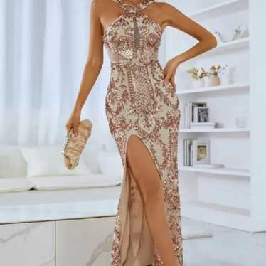 Elegant slit dress - Gem