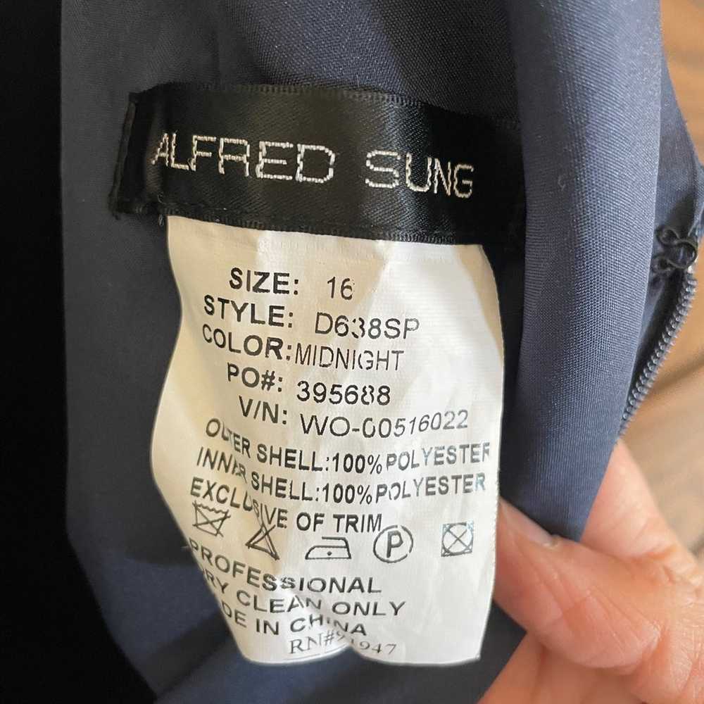 Alfred Sung bridesmaid dress - image 8