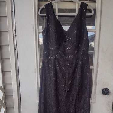 Beautiful black night Dress size XL - image 1