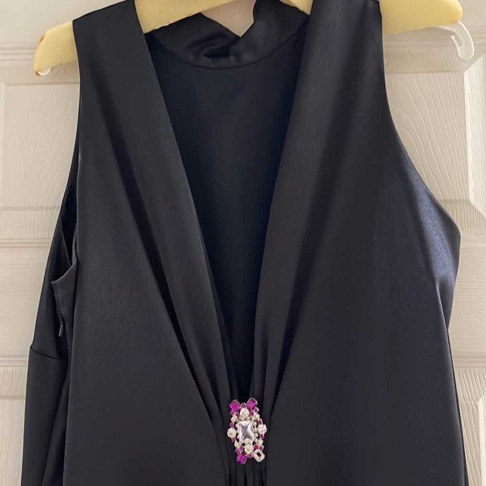 Black formal gown - image 4