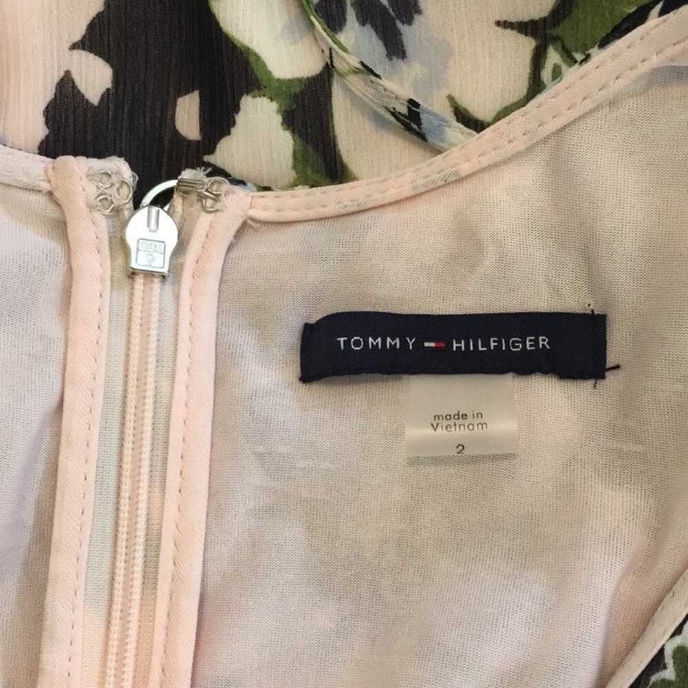 Tommy Hilfiger Carmen Foral Chiffon Flutter Sleev… - image 11